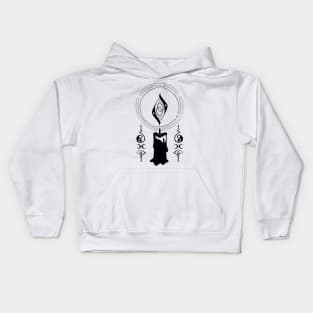 Hecate  flame Kids Hoodie